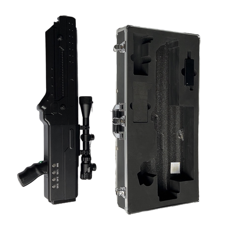  奎屯手持便携式枪型低空防御反制四通道A型