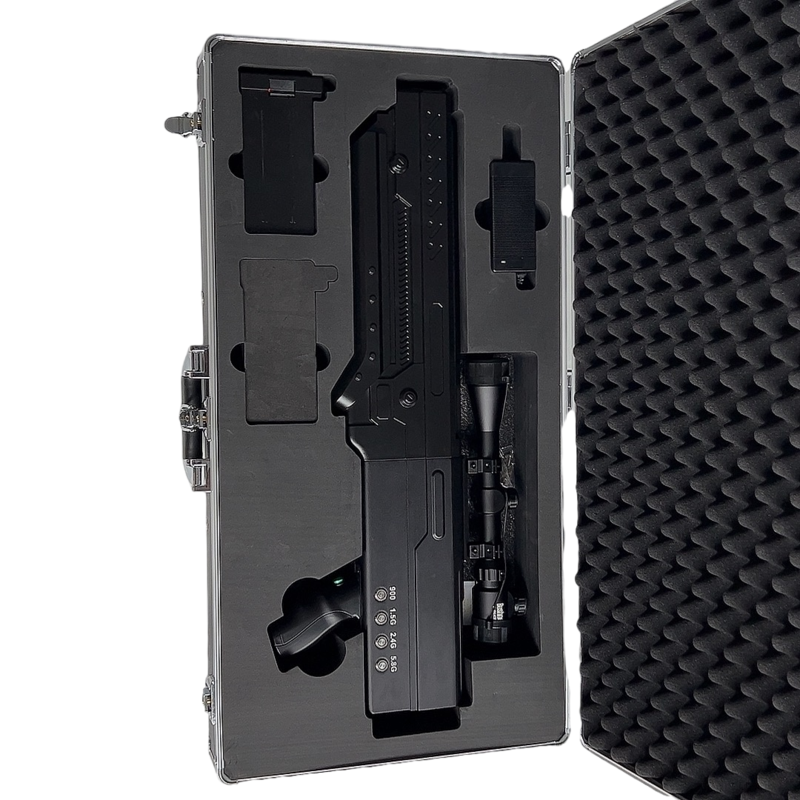  奎屯手持便携式枪型低空防御反制四通道B型